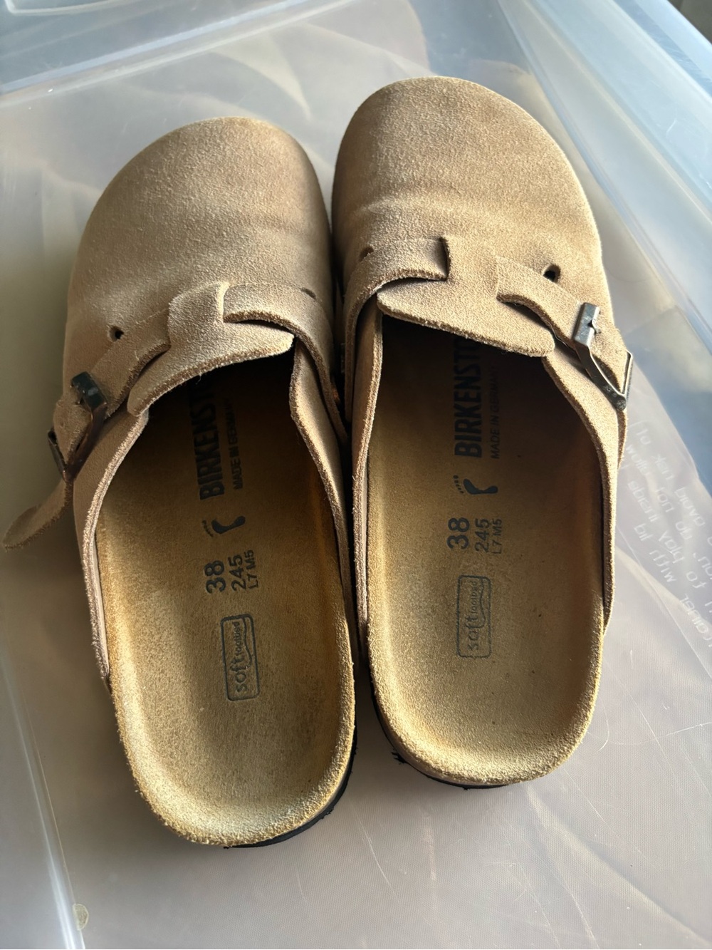Bostons Slip-On clog in blush - Picture 2 of 5